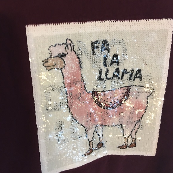 Manguun teens L llama sweater - Picture 6 of 8